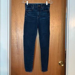 Dark Wash Curvy High Rise Jegging